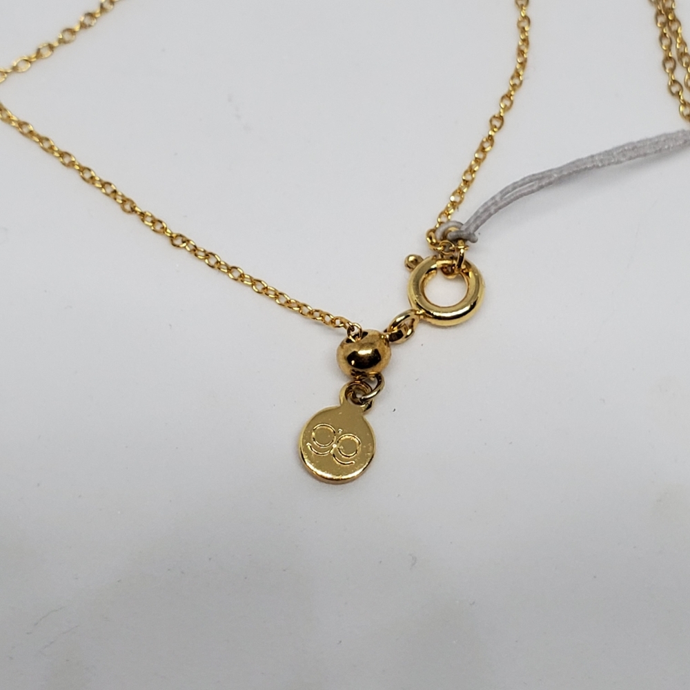 NEW Gorjana Triangle Charm Necklace - Picture 7 of 8